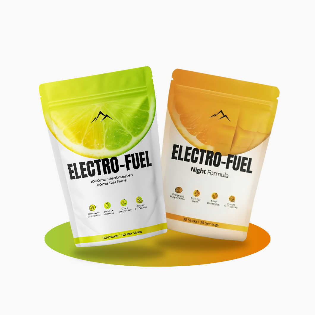 Electrofuel, caffeine and electrolyte supplement UK. Hero Image